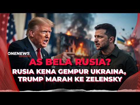 Trump Marah! Zelensky Kena Maki Karena Ukraina Gempur Rusia Pakai Drone | OneNews Update