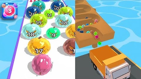 Marble run 3D-Color Ball Race Gameplay Level 112 to 113