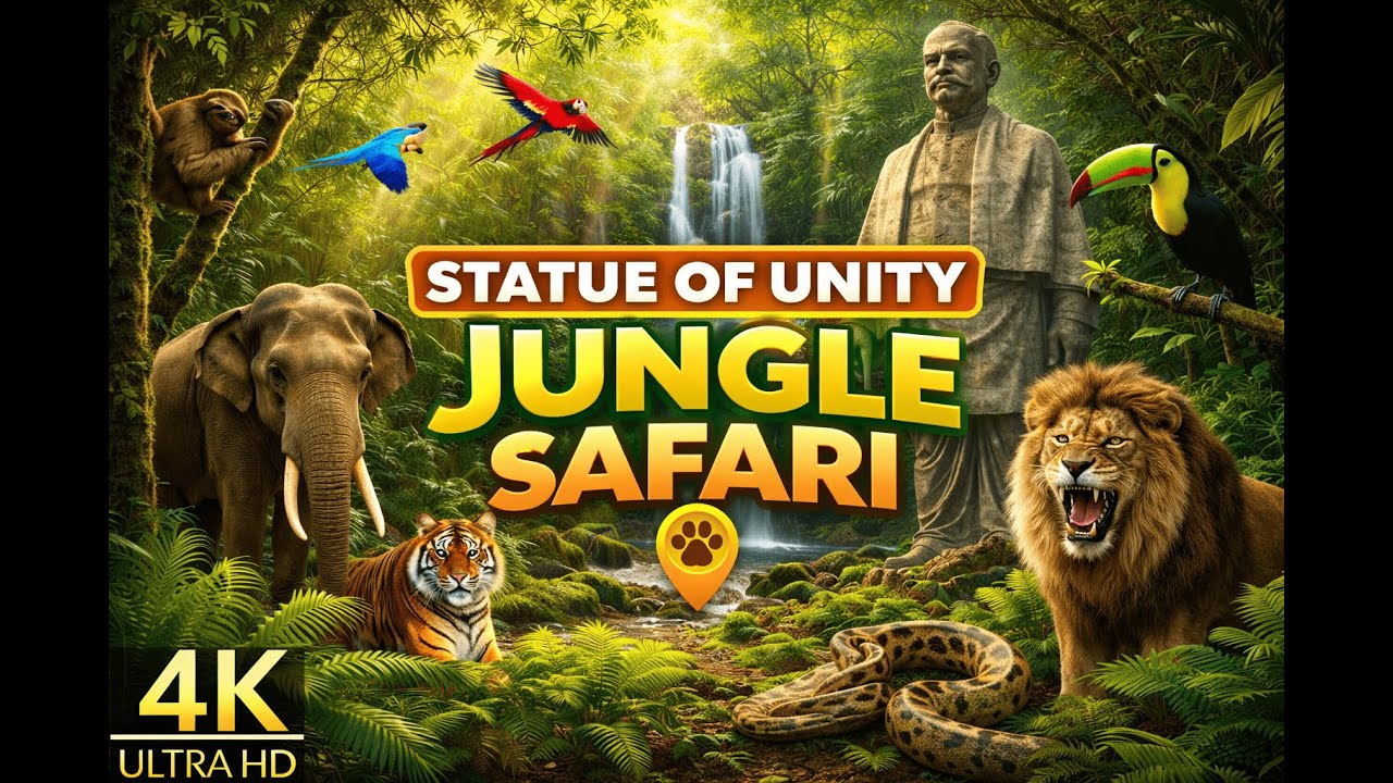 JUNGLE SAFARI STATUE OF UNITY