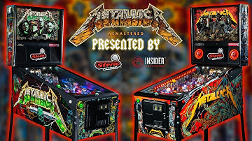 Metallica Remastered Pinball Presented by Stern Pinball