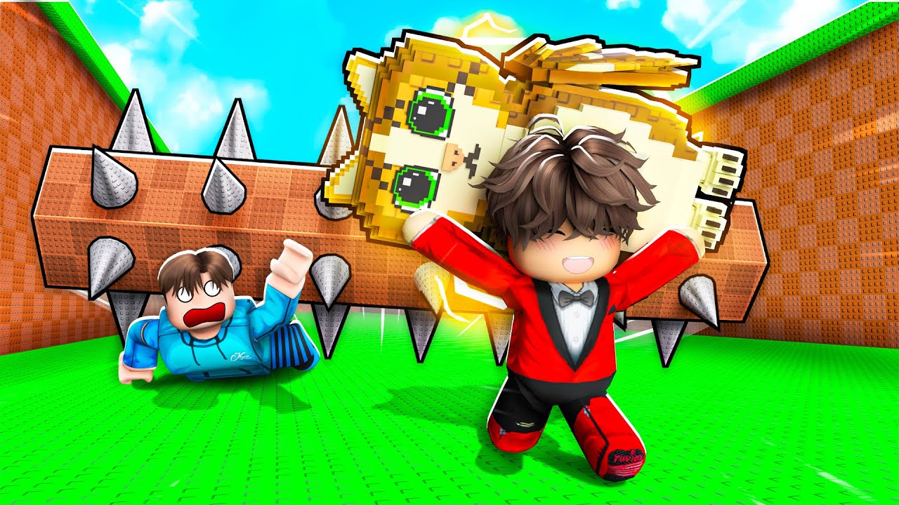 روبلوكس هربنا من الشوك انا وسعدون بسيرفر خاص ! Escape Logs For Brainrots