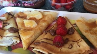 Crêpes légères la recette inratable  /طريقة ﻋﻤﻞ ﻟﻲ ﻛﺮﺍﺏ%100 ناجحة/