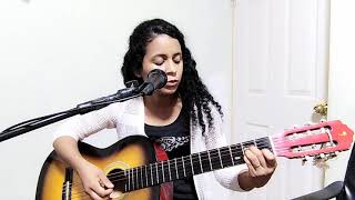 Video thumbnail of "Josué 10:12 de Gladys Muñoz en guitarra/cover"