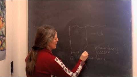 The Boundary Layer & Laminar Sublayer (sed strat)