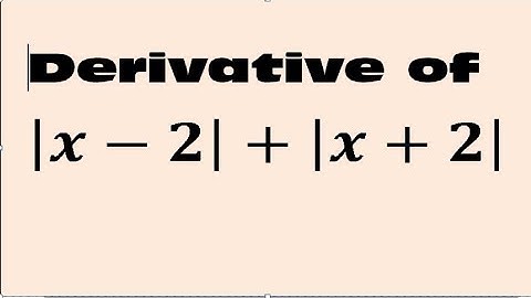 Derivative  of mod function , WBJEE ,  JEE Main , ADVANCE ,  Shortcut  , CBSE , BOARD EXAM
