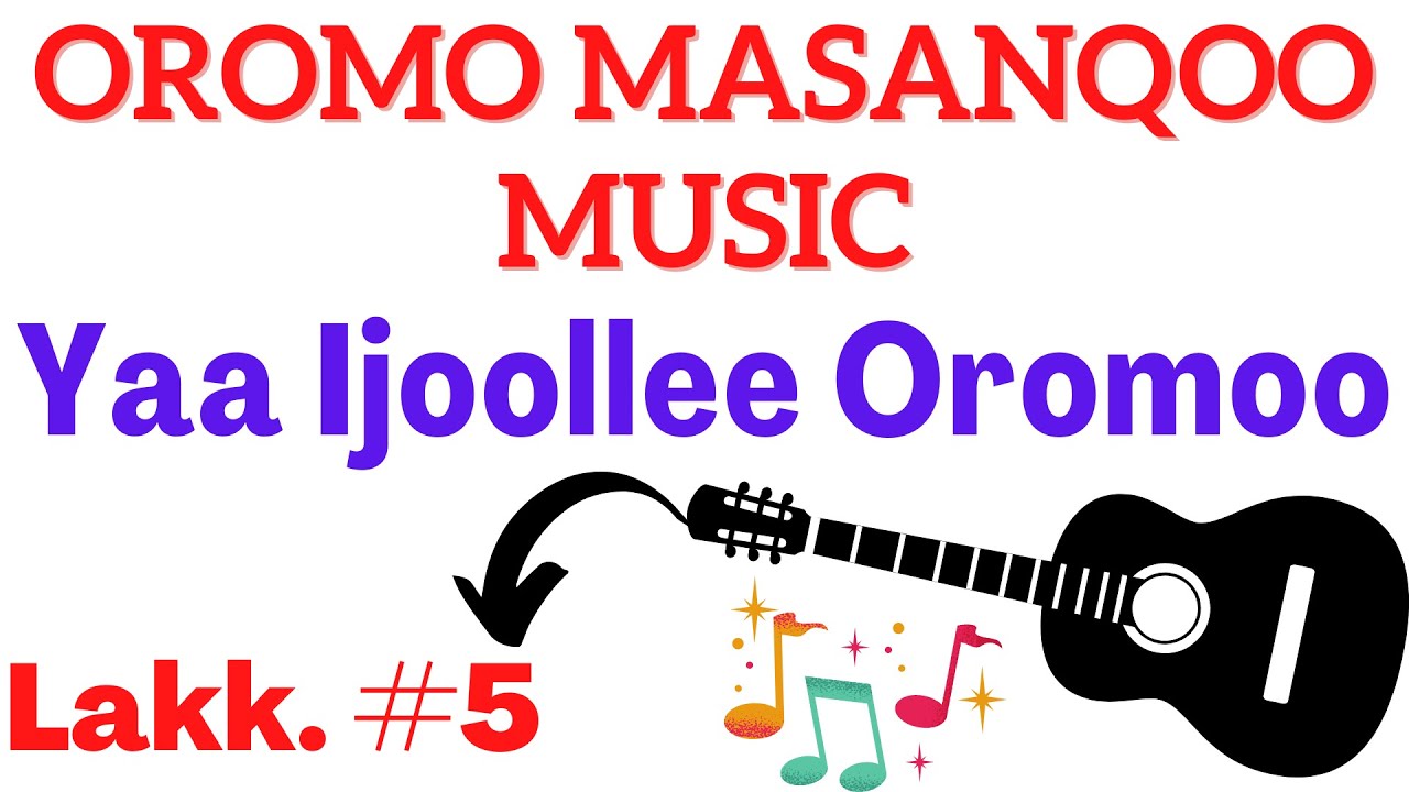 New Oromo Music Masanqoo fi Geerarsa /  Ittin maxxaniinaa yaa Ijoollee Oromoo | Habtaamuu Goobanaa