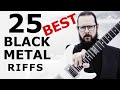 25 best black metal riffs