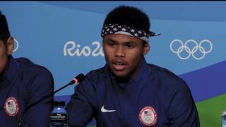Team USA Boxers Speak To The Media In Rio