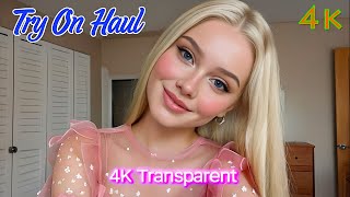 Shein Micro Bikini & Transparent Outfit Try-On Fashion Review Haul 4K