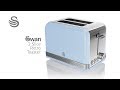 Swan - Retro Range - 2 Slice Toaster - ST19010