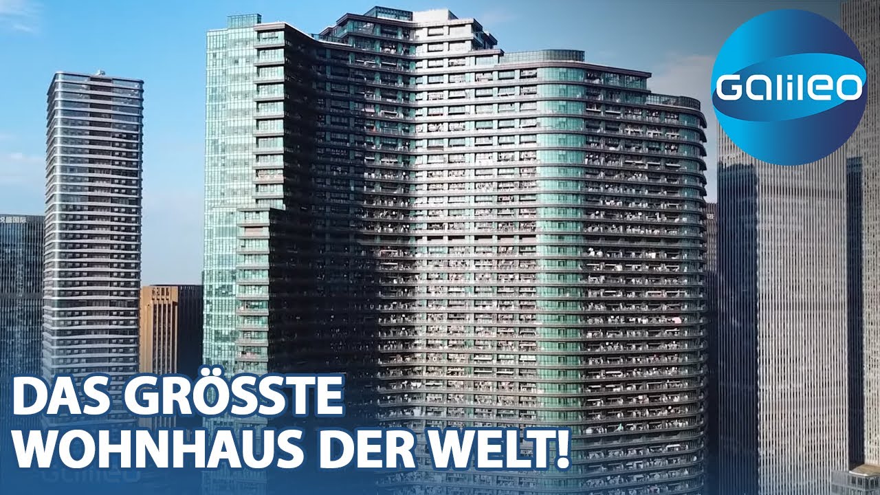 20.000 Menschen unter einem Dach: Zu Gast im größten Wohnhaus der Welt