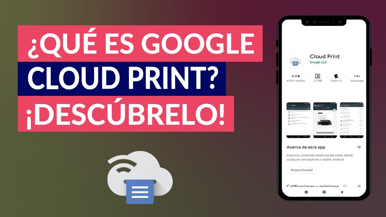 Qué es Google Cloud Print? ¿Cómo 