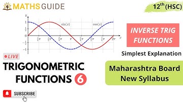 Trigonometric Functions Class 12 Exercise 3.3 | Maharashtra Board New Syllabus