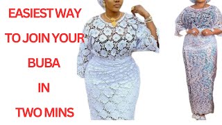 How to join your Buba (blouse) for beginners