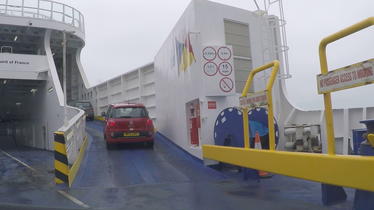 P&O Ferry Spirit of France - Boarding at Dover