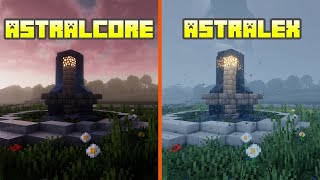 Astralcore vs Astralex | Shader Comparison
