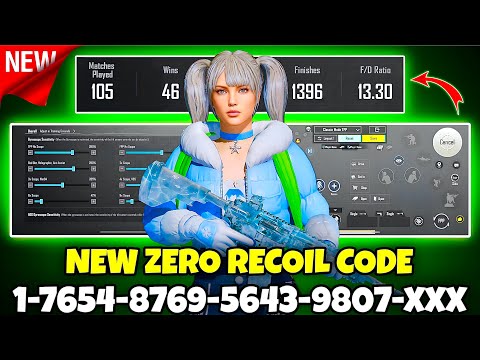 🔥PUBG MOBILE/BGMI SENSITIVITY SETTINGS 2026 |✅BEST SCOPE SENSITIVITY SETTINGS | NEW UPDATE 4.3 CODE.