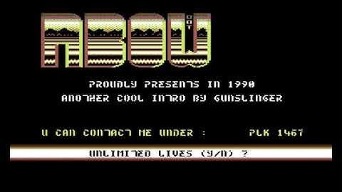 C64 Intro: 1990 Rainbow Intro