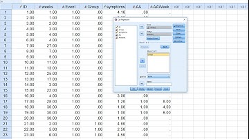 Survival analysis in SPSS using Cox regression (v2)