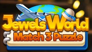 Jewels world match 3 puzzle screenshot 1
