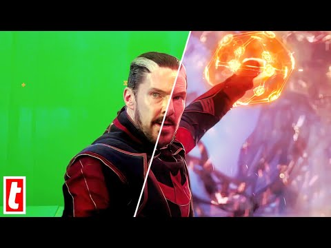 Marvel Doctor Strange Scenes Without CGI