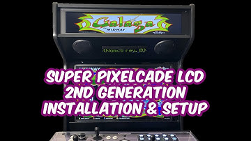 Super Pixelcade LCD 2nd Generation for Rec Room Masters 32" Xtension Installation & Setup