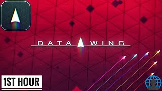 Data Wing - Neon Racing Adventure | Abstract Offline Game (No Commentary) screenshot 1
