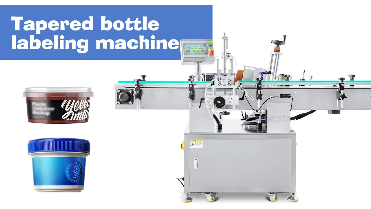 How To Use ZS-TB880 Automatic Fruit Jam Bucket Yogurt Tapered Bottle ...