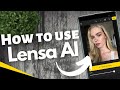 How to use lensa ai app