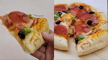 Perfect Pizza | Easy Recipe | Extra Soft, Thick & Fluffy Crust