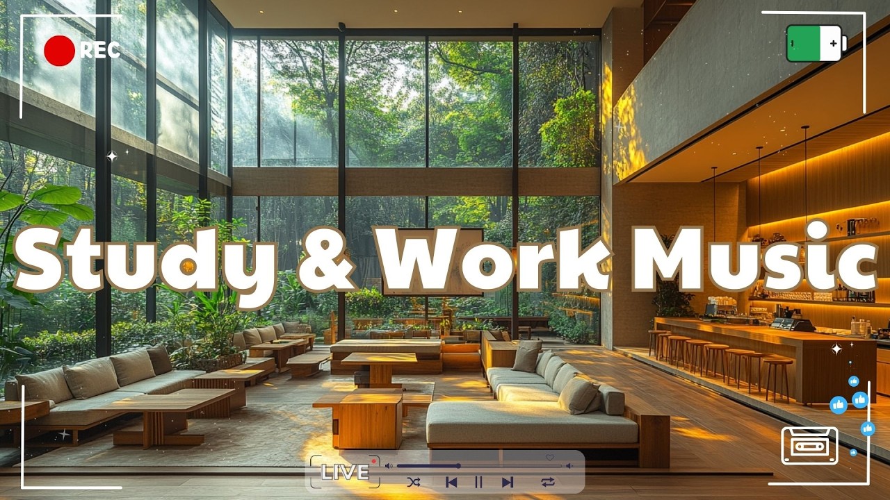 Lofi Coffee House Morning ☕ Relaxing Chill Beats for a Peaceful & Productive Start to Your Day