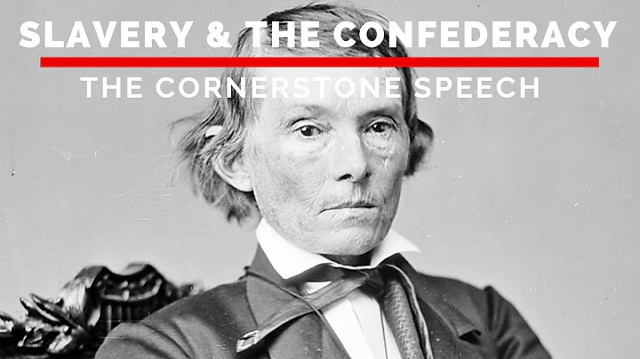 The Cornerstone Speech - Alexander H. Stephens (Au...