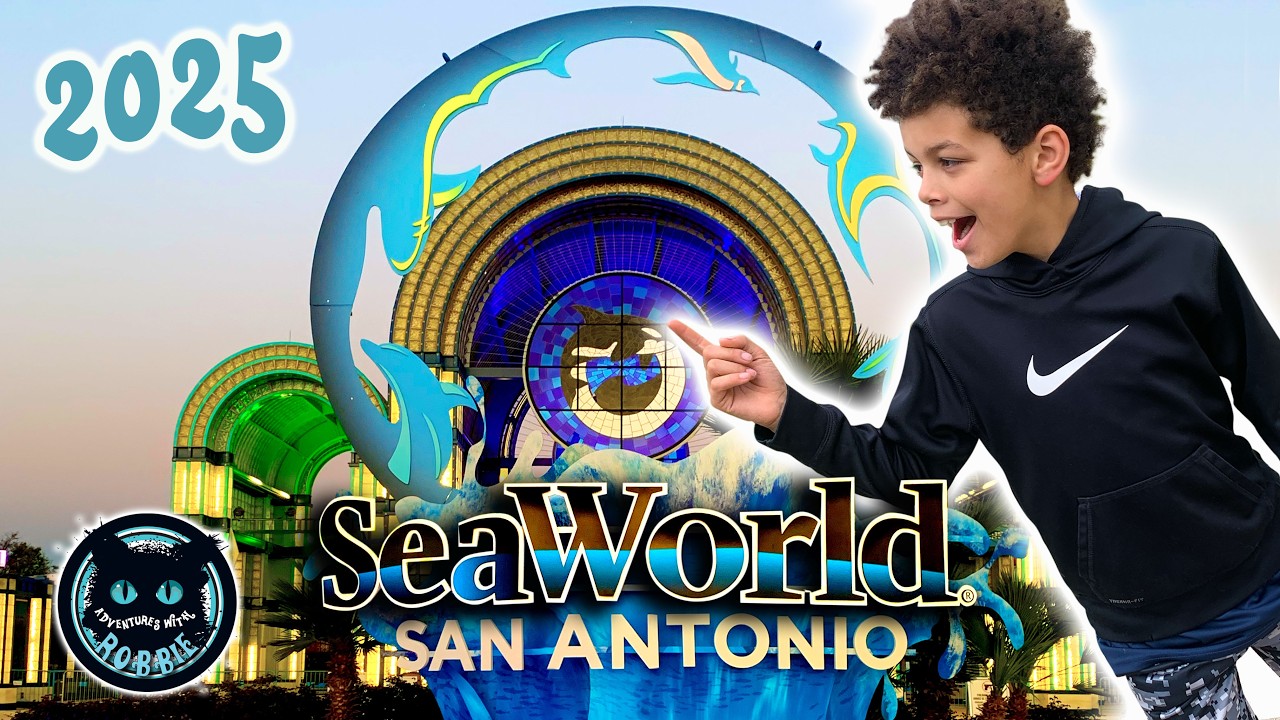 SeaWorld San Antonio 2025: Rides & Sea Life!
