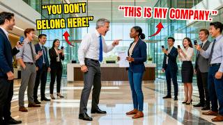 Manager Snarled "Get Out!" at Black Female CEO — Immediately She Was Signing His Termination Letter