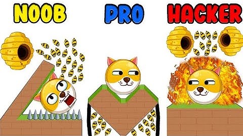 Noob vs Pro - Save The Doge Walkthrough Gameplay (Android - iOS) Aftab Ali Gamerz