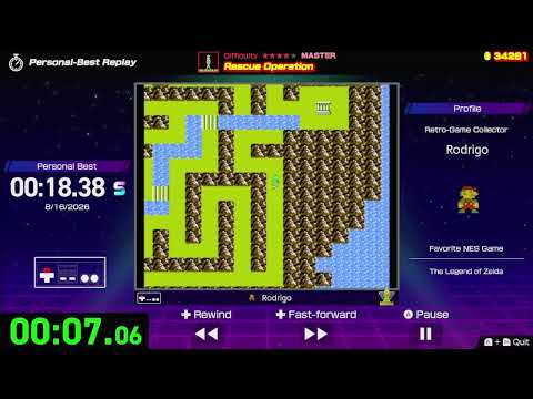 Switch - Nintendo World Championships [Zelda II: The Adventure of Link - Rescue Operation - 18.38]