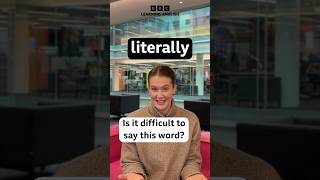🗣️ Pronunciation hack – ‘literally’ #shorts