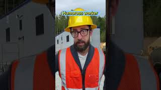 Engineer Adam and the Funny Worker p2 #adamrose #construction #engineering #workers #funny