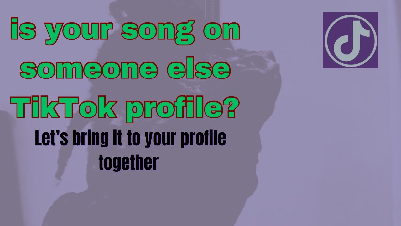 How to bring your song to your TikTok profile - YouTube
