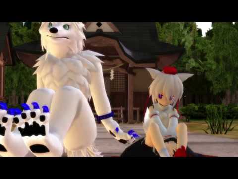[オリキャラMMD]ぶーにゃんと氷牙でマトリョシカ