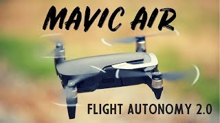 Dji Mavic Air Tutorial - Flight Autonomy 2.0 Apas - Can The Mavic Air Avoid Obstacles?
