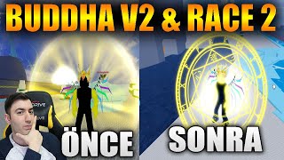 Buddha V2 ve Race 2 Nasıl Yapılır ?? / Roblox Blox Fruits