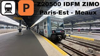 Transilien P Z20500 ZIMO Paris Est - Meaux