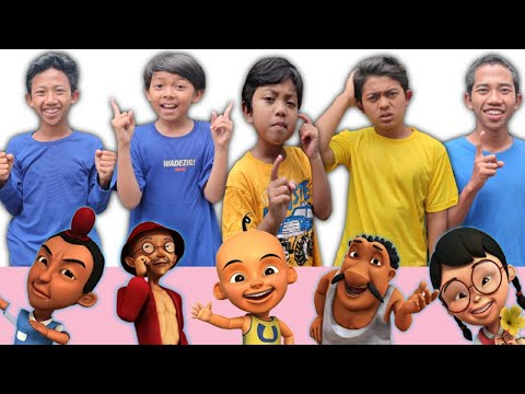 TEBAK NAMA KARAKTER UPIN DAN IPIN HANYA DARI GAMBAR KECIL! NGAKAK CHALLENGE! | Mikael Family