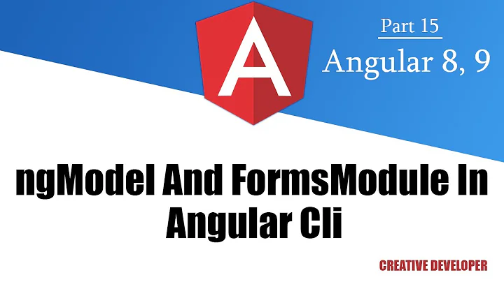 NgModel In Angular || NgModel and get value of an input in angular || Angular || Angular Tutorial