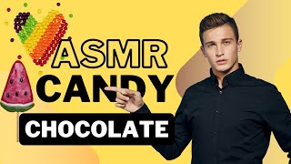 Lollipop Chocolate Beans Sandwich Chocolate Asmr Candy Sound