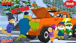 हिमालयन कार रैली में हनी बनी -4| Best Scenes | Honey Bunny In Himalayan Car Rally -4| Yo Kids Masti