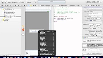 Xcode - Changing a Label