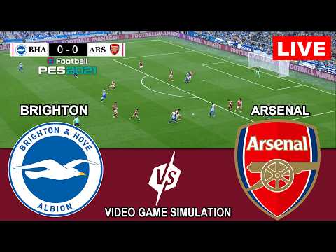 indoslot77 x ip19216811 - 🔴Brighton vs Arsenal Live Pes 21 Gameplay I Premier League 26/27 | Video Game Simulation