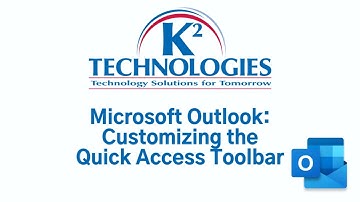 Customizing The Quick Access Toolbar With Microsoft Outlook